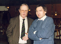 Heinz Rapp, hier zusammen mit Peter Hofelich